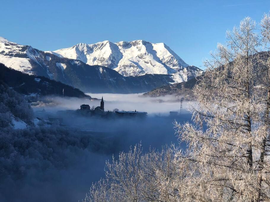Le Sarana : 75M2, Calme, Belle Vue Avec Terrasse. Apartman Les Deux Alpes Kültér fotó