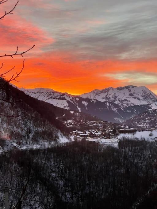 Le Sarana : 75M2, Calme, Belle Vue Avec Terrasse. Apartman Les Deux Alpes Kültér fotó