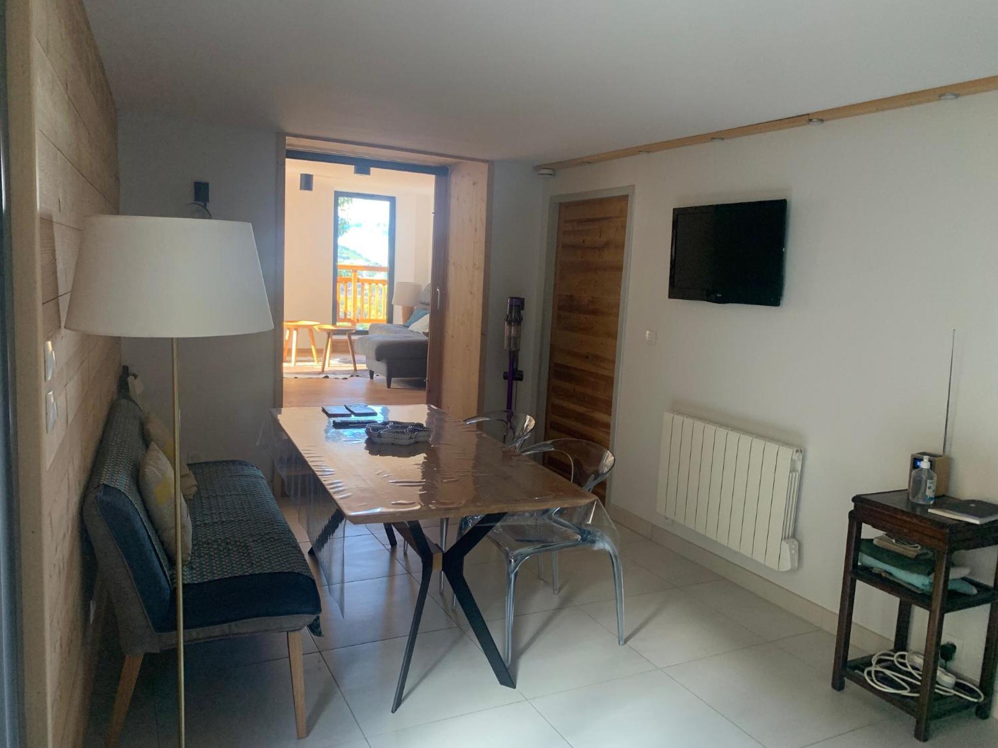 Le Sarana : 75M2, Calme, Belle Vue Avec Terrasse. Apartman Les Deux Alpes Kültér fotó
